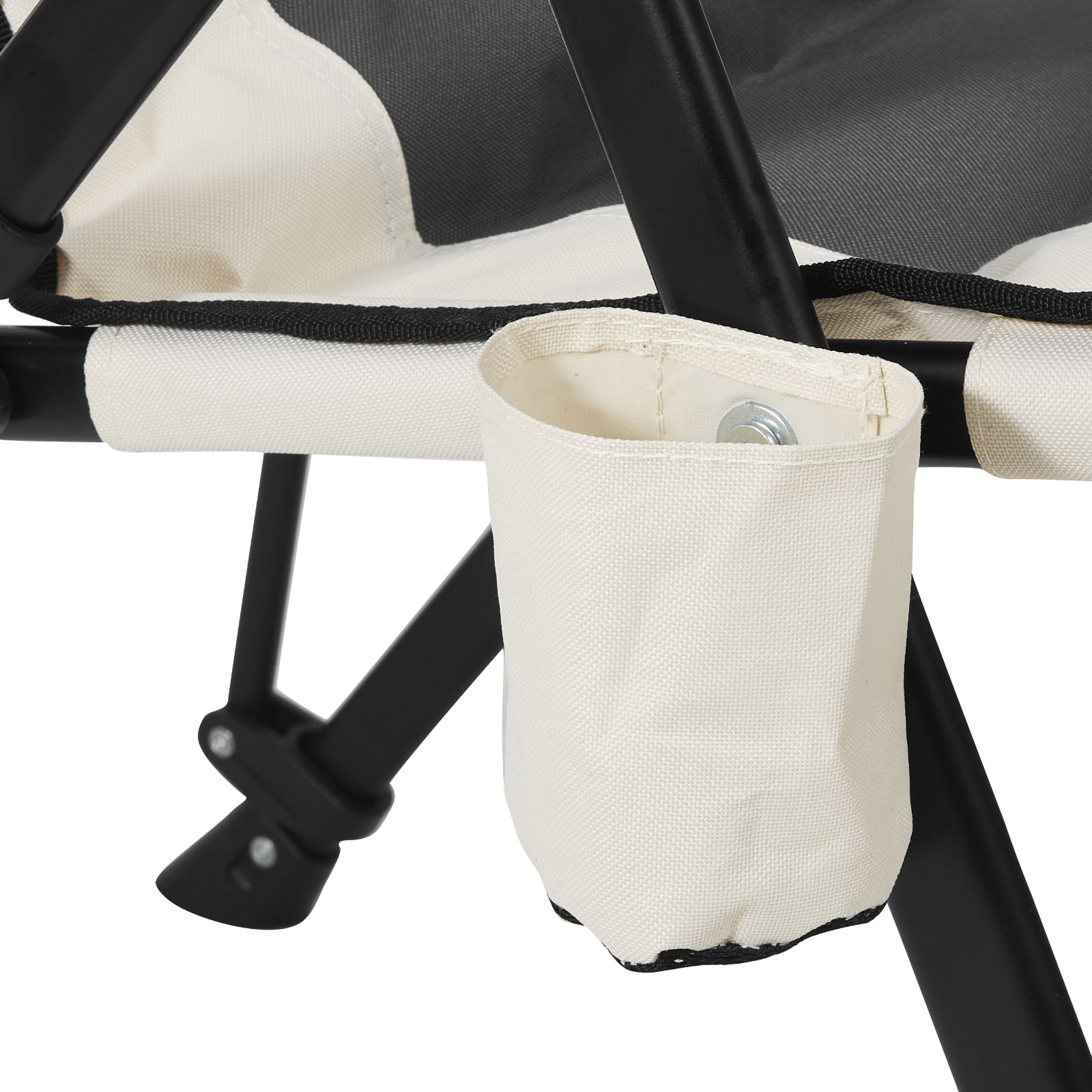 Folding Camping Chair With Headrest And Armrests Outdoor Seat_voghion.com